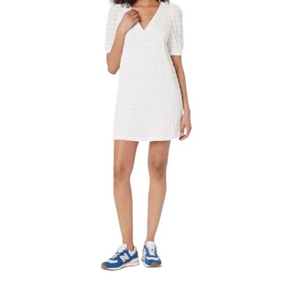 BB DAKOTA by Steve Madden, Fields of Gold Dress, XS, Bright White, NWT, $48 - Picture 8 of 9